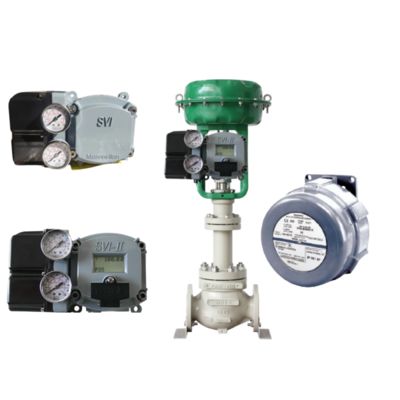 Tamanho DN50 Spirax Sarco válvula de controlo pneumático KE73 e Masoneilan Valve Positioner SVI2/SVI3/SVI1000 e Booster Stock