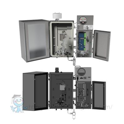 Analisador de Gás para Processamento de Hidrocarbonetos Ametek Thermox WDG-IV UOP, Analisadores de Oxigênio de Baixa Concentração
