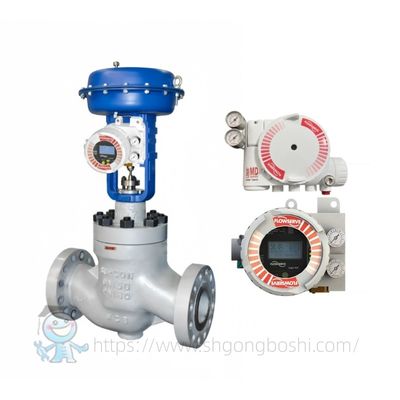Válvula de Controle de Assento Único China Flowserve Logix 420 3800 Posicionador de Válvula Industrial Preço para Controle de Fluxo