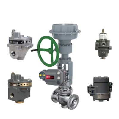 Nova Válvula Esférica de Controle Pneumático e Posicionador DVC6200 e Amplificadores de Volume 2625 e Regulador 67CFR