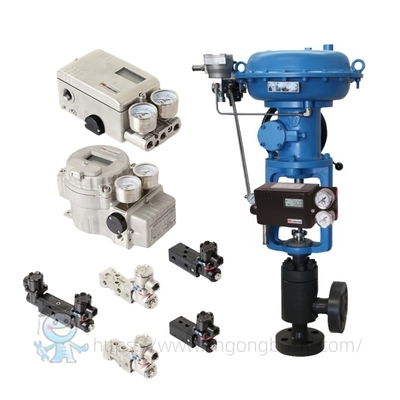 Fornecedor de estoque Controlador de válvula de aço inoxidável Power-Genex SS2 SS2SL SS2SR Posicionador de válvula digital inteligente