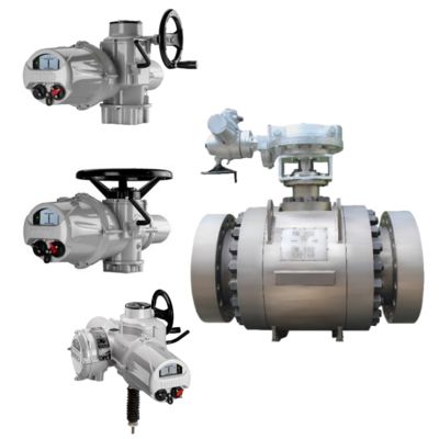 Válvulas Acionadas Elétricas Rotork em Aço Inoxidável Válvulas Esféricas com Atuador Elétrico Válvula de Controle de Fluxo