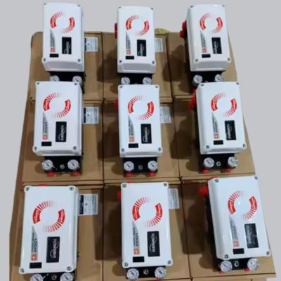 Válvula chinesa de controle de bola com Flowserve Positoner Logix 3800 PMV D3 PMV P5/EP5 F5 520MD 3200MD 420 e YT-325 Booster em estoque
