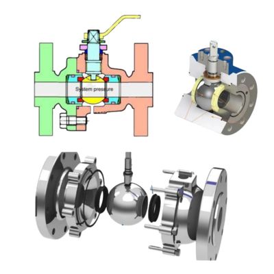 Famous On-Off Valve KTM NB1 Three Way Floating Ball Valves Keystone Actuator Topworx Limitado Switch