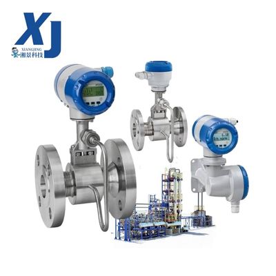 Medidor de fluxo de gás vapor líquido Krohne OPTISWIRL 4070 Medidor de fluxo de vórtice digital com compensação de pressão e temperatura