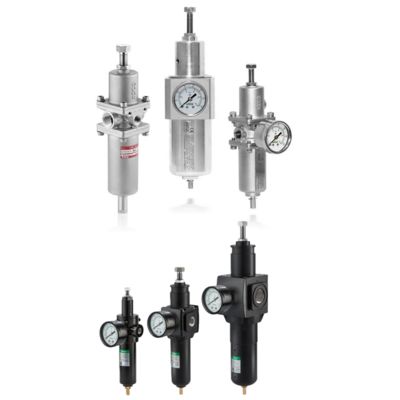 Regulador de filtro de ar comprimido Emerson ASCO 342A 641/2/3 Series