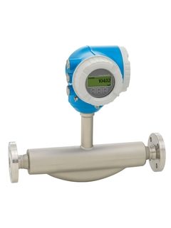 Medidor de vazão Coriolis Endress+Hauser Proline Promass F 300 com DN 8 a 250, Precisão Premium e Construção em Aço Inoxidável