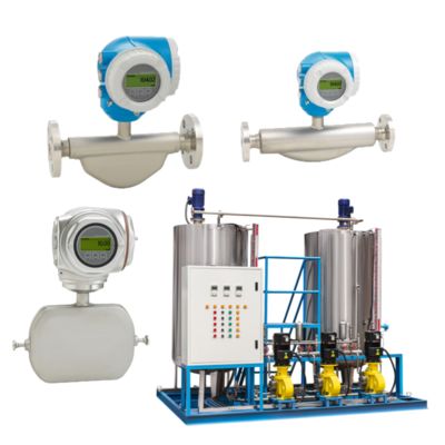 Medidor de vazão Coriolis Endress+Hauser Proline Promass F 300 com DN 8 a 250, Precisão Premium e Construção em Aço Inoxidável