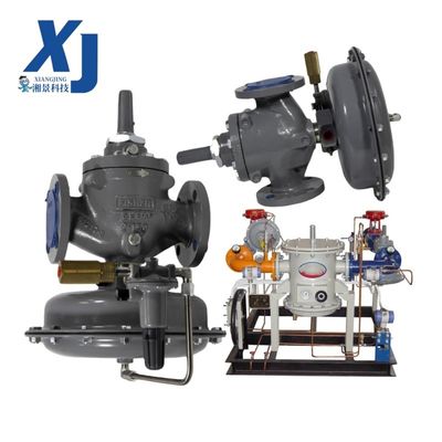 Regulador de Alta Pressão para Combustível de Caldeira Fisher 1098-EGR 1098H-EGR Válvula Reguladora de Redução de Pressão de Gás com Flange de Aço Inoxidável