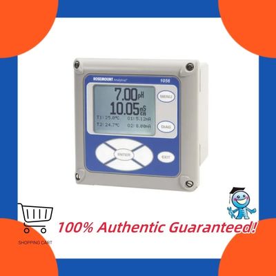 Analisador de Canal Duplo Rosemount 1056 EAC Certificado Transmissor Inteligente Multiparamétrico para Análise de Líquidos de Quatro Fios