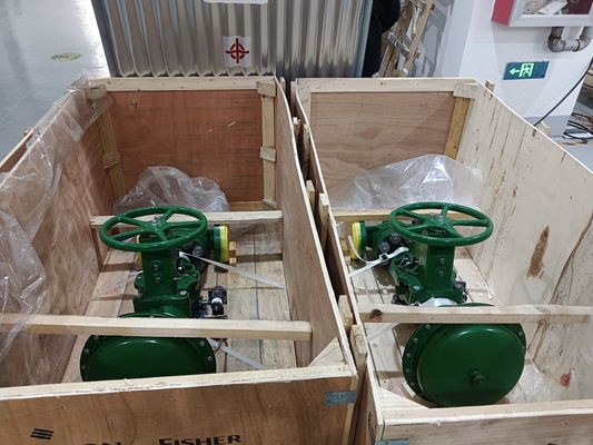 Válvula de controlo Fisher DVC6200 e válvula de solenoide Asco e outras partes de válvula em existência para venda