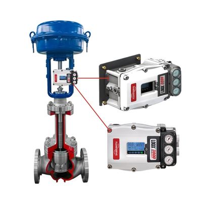 China WUZHONG válvula de controle de alta pressão Certificação EAC Flowserve Logix 420 520MD 3200MD 3800 posicionadores de válvula