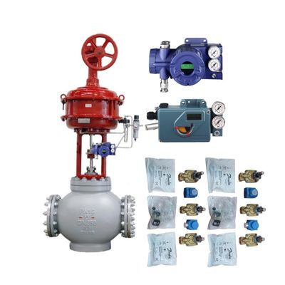 Posicionador de Válvula de Controle Schneider Foxboro SRD960 SRD991 SRD998 e Válvula Solenoide Asco Danfoss para Controle de Fluxo de Precisão