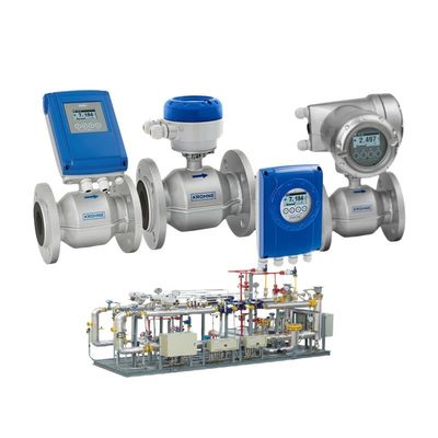 KROHNE OPTIFLUX 2050 2100 2300 Medidor de fluxo eletromagnético Medidor de vazão de medição de água industrial Magmeter