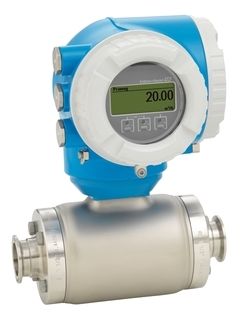 Medidor de caudal magnético endress Hauser 5H3B1Z 5H3B1F 5H3B26 Medidor de caudal eletromagnético digital para alimentos e bebidas