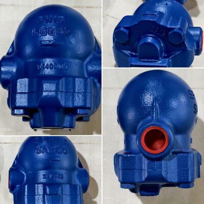 Tipo flutuante armadilha a vapor caldeira armadilha a vapor sistema FT14 FT44 Spirax Sarco flangeira industrial de bola termostática armadilha a vapor flutuante