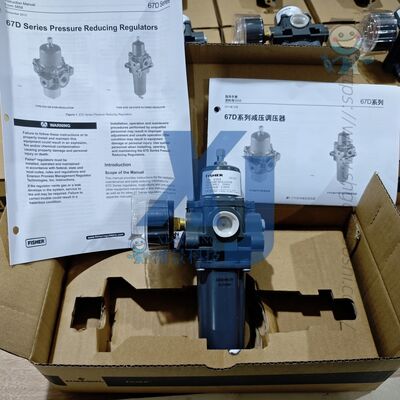 Regulador pneumático de baixa pressão Fisher 67CFR 67DFR Reguladores de filtros de válvula de comando