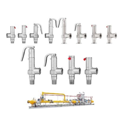 Válvula de Segurança VYC 995 985 964 Nova em Folha para Vapor Ar Gás Industrial para Válvula de Alívio de Pressão para Caldeiras e Linhas de Processo