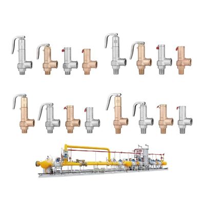 Válvula de Segurança VYC 995 985 964 Nova em Folha para Vapor Ar Gás Industrial para Válvula de Alívio de Pressão para Caldeiras e Linhas de Processo