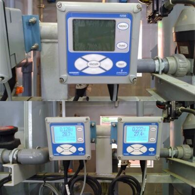 Emerson Rosemount 1056 Analisador de Água Industrial Online Transmissor inteligente de quatro fios para tratamento de águas residuais