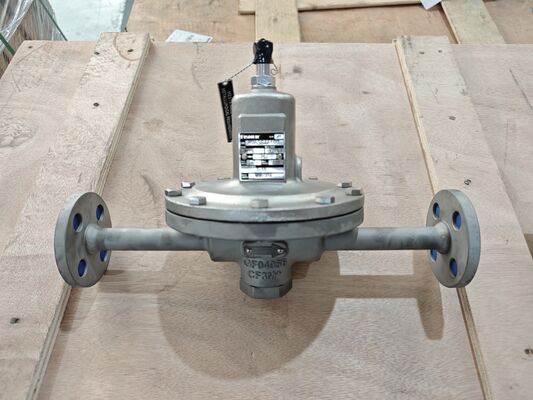 Novíssimo regulador da série Fisher MR95 Reguladores de pressão acionados diretamente Fornecedor de válvulas de controlo de pressão