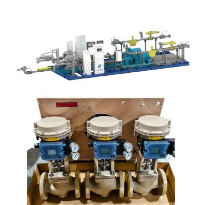 Corpo da Válvula de Controle Globo Samson 3241, Atuador Pneumático 3277, Posicionador de Válvula 3725