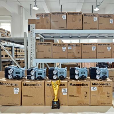 Controle de processo Masoneilan Pneumatic Valve Positioner SVI2 SVI3 SVI1000 Controlador de válvulas digitais para planta química de petróleo e gás
