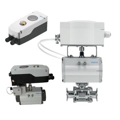 Posicionador Digital de Válvulas Festo CMSX CMSH para Válvulas de Controle Pneumáticas