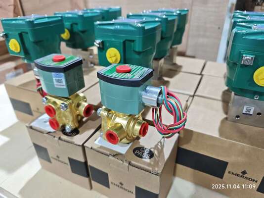 Nova e de alta qualidade válvula de controlo Spiraxsarco e controlador SP7PRO e ASCO 3-Way Solenoid Valve série 8320 para água e equipamento de tratamento de água