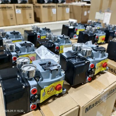 Posicionador Digital de Válvula Masoneilan SVI II AP Transmissor Digital de Nível Masoneilan Série 12400 Controladores de Nível Pneumáticos
