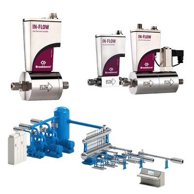 Medidor de vazão IN-FLOW MFM e E+H Bronkhorst genuíno – Perfeito para soldagem, corte a laser e mistura de gases, entrega rápida