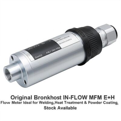 Bronkhorst IN-FLOW Digital Flow Meter with ±0.05% Accuracy, Stainless Steel Construction, and 0.5 M3/h to 263000 M3/h Range