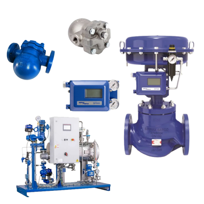 New Pneumatic Control Valve KE73 SPIRAX SARCO Valve and FT14 FTGS14 Ball Float Steam Trap DN25 PN16 