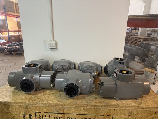 Atuador AUMA SA de alta qualidade 10 Nm 32000 Nm Atuador de válvula elétrica AUMA SA16.2-F16 Atuador multivoltas para válvula industrial