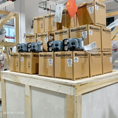 Transdutor I/P Rotork Fairchild T7800 + posicionador de válvula inteligente de dupla ação Masoneilan SVI2 AP/SVI2 series SVI2AP-22123111, em estoque.