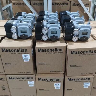 Válvula de controle pneumático Masoneilan Positioner SVI2 4700E Controlador pneumático e impulsionador BR200 BR400