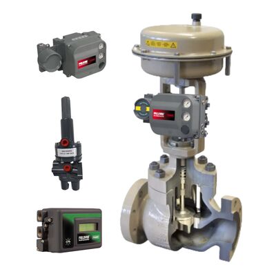 Válvula de controle pneumático Samson da indústria de petróleo e gás e posicionador Fish-er DVC2000 DVC6200 3661 e válvula de viagem 377