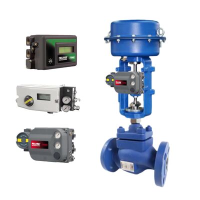 Posicionador de válvula pneumática para indústria de petróleo e gás Fisher DVC2000 DVC6200 3661 e Spirax Sarco Control KE73 e posicionador de válvula