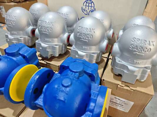 Nova conexão flangeada FT14X FT14 conexão aparafusada FTGS14 SPIRAX SARCO Ball Float Steam Trap DN15 a DN50 PN16 em equipamento montado em skid