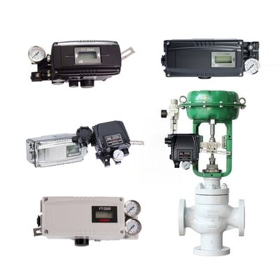 Válvula de Controle de Diafragma Pneumática Personalizada Industrial Rotork YT1000 YT1050 YT3300 YT3400 Posicionador de Válvula