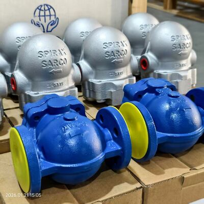 Conexão flangeada FT14X FT14 FTGS14 SPIRAX SARCO Ball Float Purgador de vapor e medidor de vazão Endress e Hauser no tubo