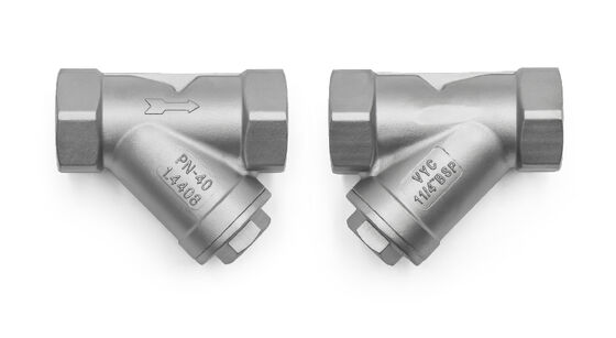 Válvula de Retenção de Pistão a Disco VYC para Tubulações Industriais 1/4 Latão 304 316 Válvula de Retenção para Água Vapor Gás