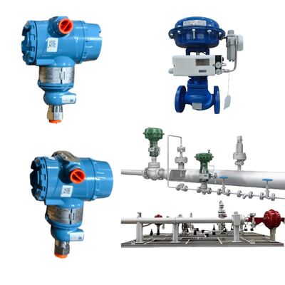 Conexão flangeada Transmissor de nível Rosemount 3408 Radar sem contato usado em tanque de armazenamento e válvula de controle Spiraxsarco para tubulação