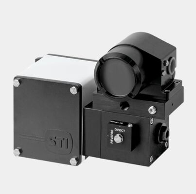 IMI STI SA/CL Posicionador analógico para central térmica petroquímica de dupla ação com atuador linear