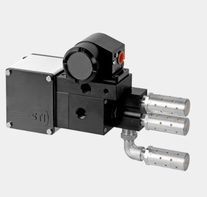 IMI STI SA/CL Posicionador analógico para central térmica petroquímica de dupla ação com atuador linear