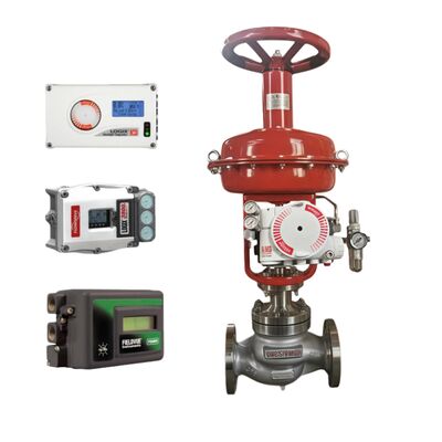Nova válvula de controlo pneumático e válvula solenoide ASCO e FLOWSERVE 3200MD 520MD 3800MD posicionador de válvula