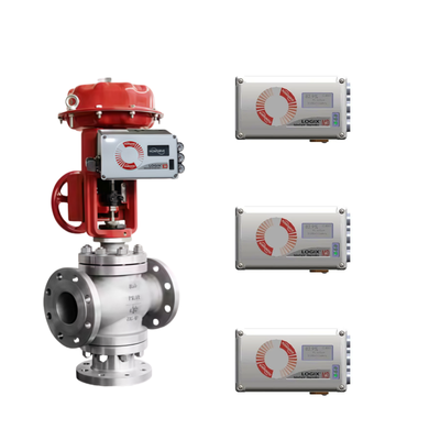 ASCO Solenoid Valves and Flowserve Logix 520MD Digital Hart Valve Positioner Valve Controller
