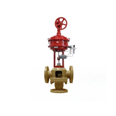 Preço da válvula de controlo de temperatura industrial Amot 3 Way Valvas termostáticas e Samson 3730 Valve Positioner