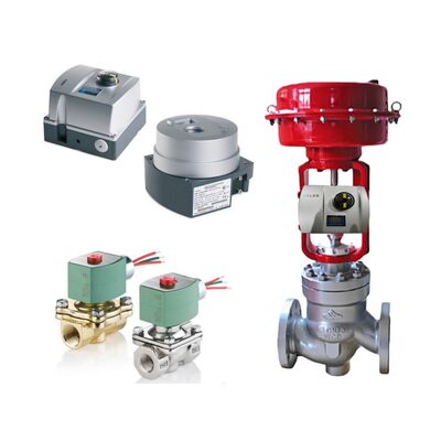 ASCO Solenoid Spool Valves and Neles Valmet ND9000 Series Intelligent Digital Valve Controller Positioners
