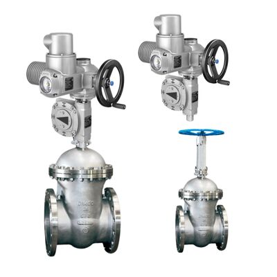 Chinese Globe Valve Body Control Valve AUMA SA SAR Multi-turn Electric Control Valve Actuators